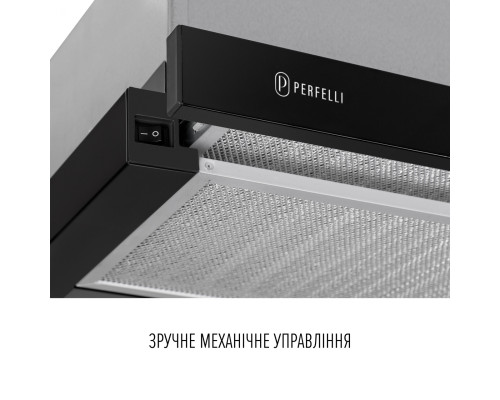 Витяжка телескопічна Perfelli TL 6622 BL 1000 LED ( УТ000003578 )