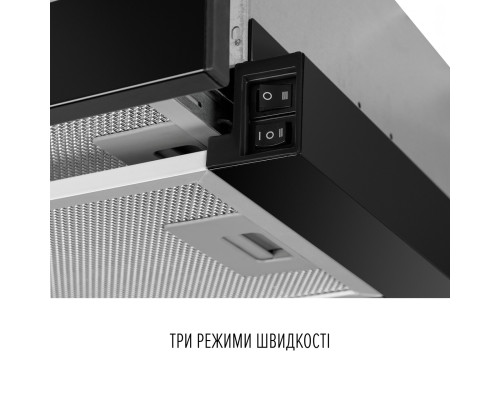 Витяжка телескопічна Perfelli TL 6622 BL 1000 LED ( УТ000003578 )