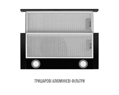 Витяжка телескопічна Perfelli TL 6622 BL 1000 LED ( УТ000003578 )