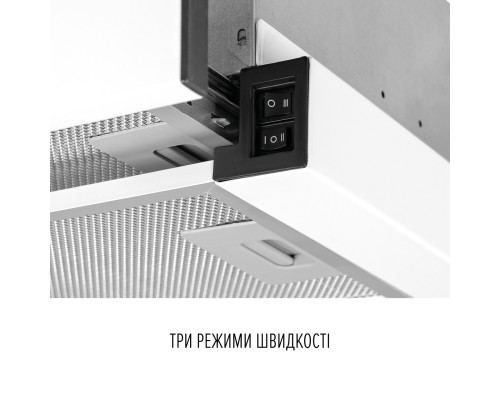 Витяжка телескопічна Perfelli TL 6622 WH 1000 LED ( УТ000003579 )