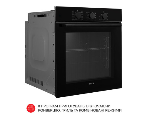 Духова шафа електрична WEILOR FPO6F8BK ( УТ000003885 )