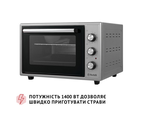 Электрическая печь Perfelli CLASSIC 37 GREY