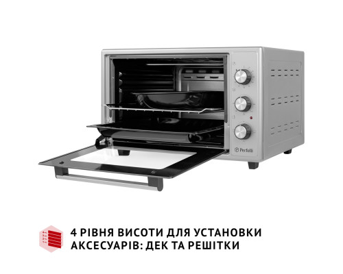 Электрическая печь Perfelli CLASSIC 37 GREY