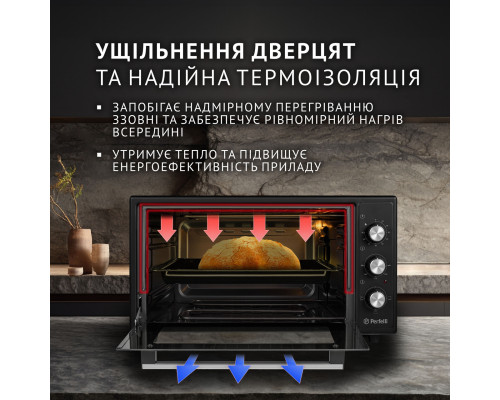 Електрична піч Perfelli CLASSIC 48 BLACK ( УТ000003704 )