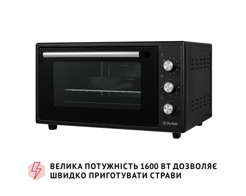 Електрична піч Perfelli CLASSIC 48 BLACK ( УТ000003704 )