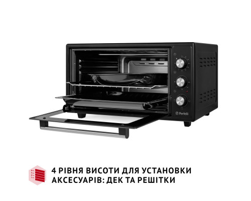Електрична піч Perfelli CLASSIC 48 BLACK ( УТ000003704 )