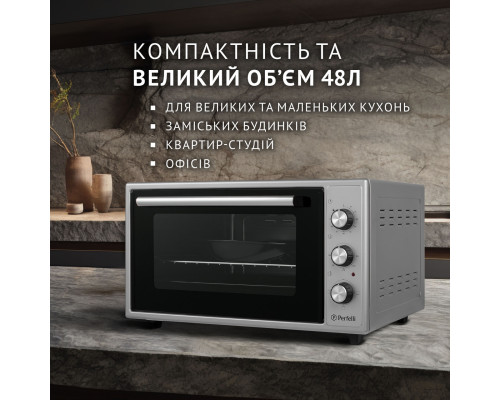 Електрична піч Perfelli CLASSIC 48 GREY ( УТ000003706 )