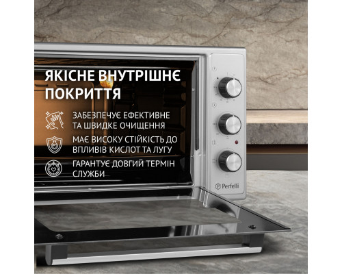 Електрична піч Perfelli CLASSIC 48 GREY ( УТ000003706 )