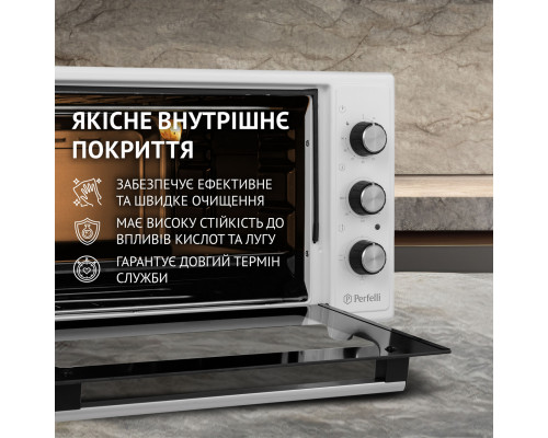 Електрична піч Perfelli CLASSIC 48 WHITE ( УТ000003705 )