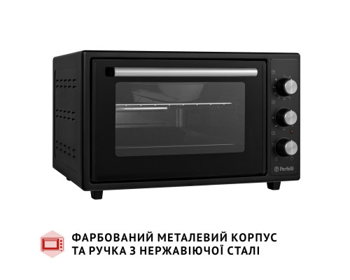 Електрична піч Perfelli MIRAGE 37 BLACK ( УТ000003689 )