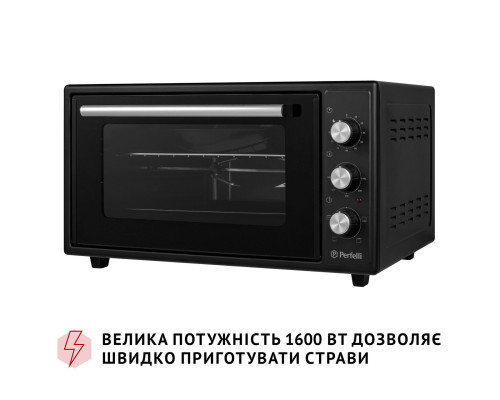 Електрична піч Perfelli MIRAGE 48 BLACK ( УТ000003708 )