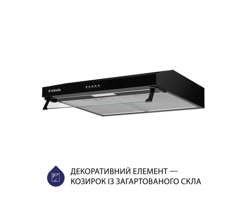 Витяжка плоска Minola HPL 617 BL ( УТ000003605 )