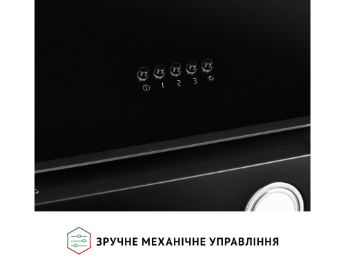 Витяжка декоративна похила Perfelli VICCO 6HM NERO ( УТ000003764 )