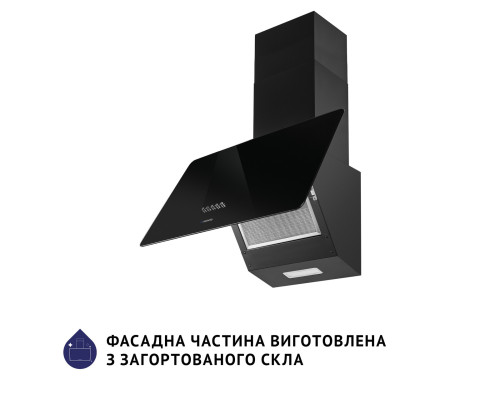 Витяжка декоративна похила Minola HDN 5224 BL 700 LED ( УТ000003782 )