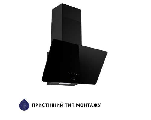 Витяжка декоративна похила Minola HVS 5224 BL 700 LED ( УТ000003784 )