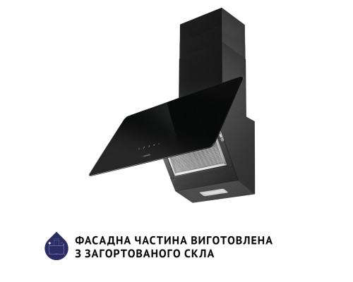 Витяжка декоративна похила Minola HVS 5224 BL 700 LED ( УТ000003784 )