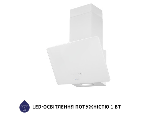 Витяжка декоративна похила Minola HVS 5224 WH 700 LED ( УТ000003785 )