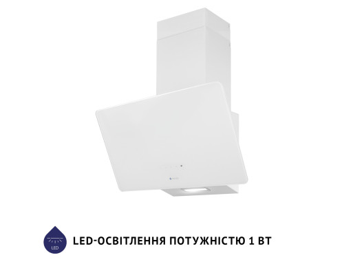 Витяжка декоративна похила Minola HVS 6224 WH 700 LED ( УТ000003781 )
