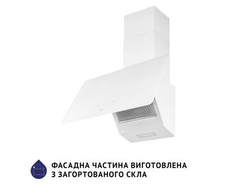 Витяжка декоративна похила Minola HVS 6224 WH 700 LED ( УТ000003781 )