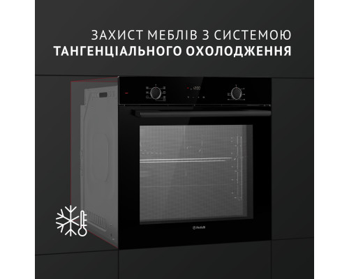 Духова шафа електрична Perfelli PERLA 6D7 NERO ( УТ000004086 )