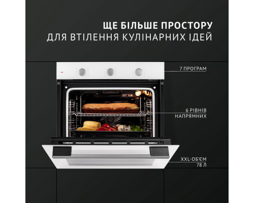 Духова шафа електрична Perfelli PERLA 6M7 BIANCO ( УТ000004084 )