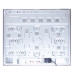 Поверхня газова на металі Perfelli DIAMOND M69C INOX ( УТ000003952 )