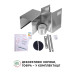 Витяжка декоративна зі склом Perfelli GRASSI 6HMX INOX ( УТ000003662 )