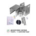Витяжка декоративна зі склом Perfelli GRASSI 6PWX INOX ( УТ000003664 )