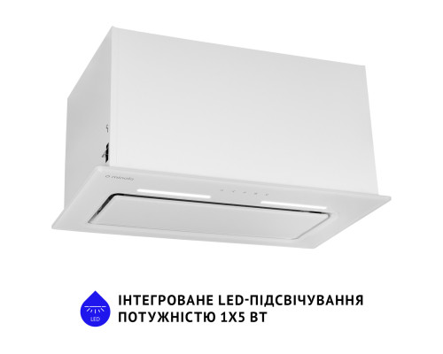 Витяжка повновбудовувана Minola HBI 6873 WH GLASS 1200 LED Line ( УТ000003900 )