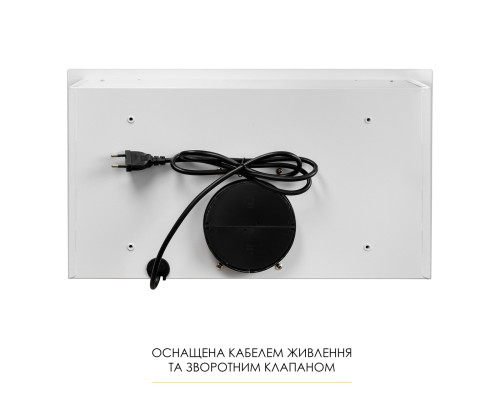 Витяжка повновбудована Weilor WB 64 WH
