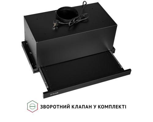 Витяжка телескопічна PERFELLI ISEO 6PMF NERO ( УТ000003905 )