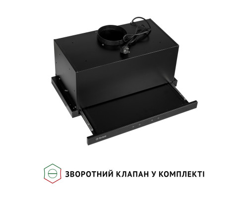 Витяжка телескопічна PERFELLI ISEO 6PSF NERO ( УТ000003906 )