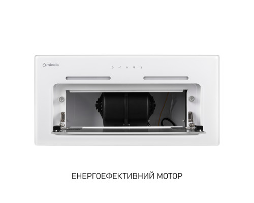 Витяжка повновбудована Minola HBI 6473 WH GLASS 800 LED Line ( УТ000004538 )