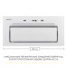 Витяжка повновбудована WEILOR LUMINA WBG 65 WHITE