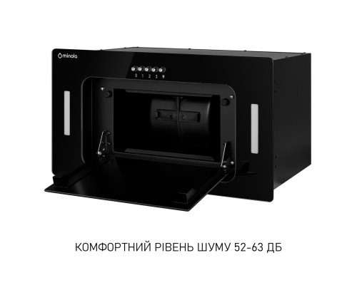 Витяжка повновбудована Minola BGK 5877 BL ( УТ000004169 )