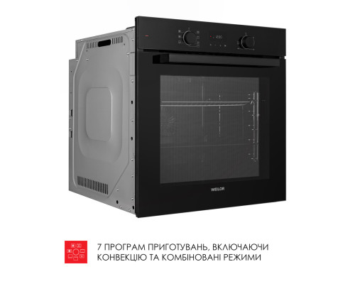 Духова шафа електрична WEILOR FDO6F71BK ( УТ000004673 )