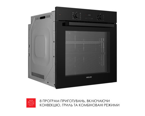 Духова шафа електрична WEILOR FDO6F82BK ( УТ000004674 )