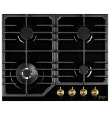 Поверхня газова на склі PERFELLI VINTAGE GW69C NERO ( УТ000004577 )