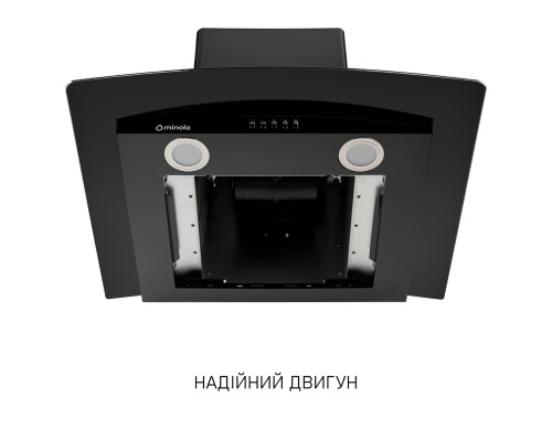 Витяжка декоративна зі склом Minola MTG 6642 BL LED ( УТ000003870 )