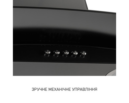 Витяжка декоративна зі склом Minola MTG 6642 BL LED ( УТ000003870 )