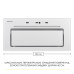 Витяжка повновбудована WEILOR LUMINA WBG 66 WHITE ( УТ000004552 )