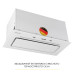Витяжка повновбудована WEILOR LUMINA WBG 66 WHITE ( УТ000004552 )