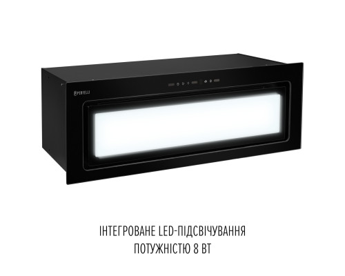 Витяжка повновбудована PERFELLI DESIGN VISION 9 NERO SILENZIO ( УТ000004563 )