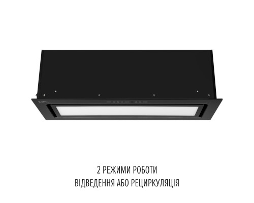 Витяжка повновбудована PERFELLI DESIGN VISION 9 NERO SILENZIO ( УТ000004563 )