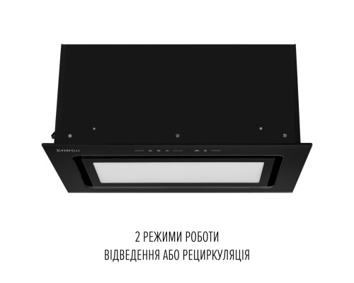 Витяжка повновбудована PERFELLI DESIGN VISION 6 NERO SILENZIO ( УТ000004561 )