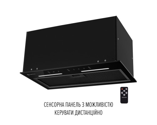 Вытяжка полновстраиваемая PERFELLI VIOLA 5QWRB NERO SILENZIO