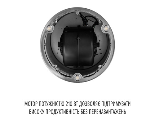 Витяжка острівна PERFELLI CENTRO 35PEX INOX