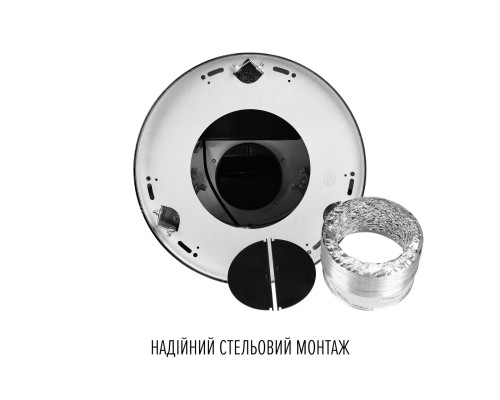 Витяжка острівна PERFELLI DESIGN ISOLA 35 INOX SILENZIO ( УТ000004592 )