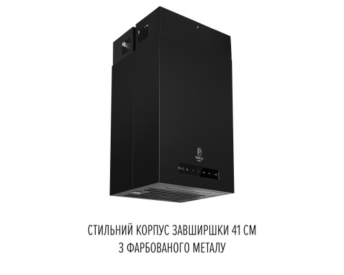 Витяжка острівна PERFELLI DESIGN QUATTRO 41 NERO SILENZIO ( УТ000004591 )