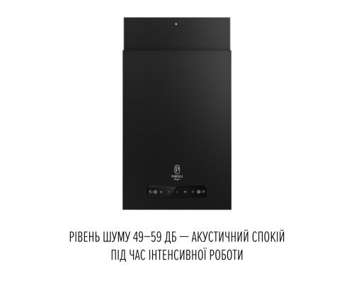 Витяжка острівна PERFELLI DESIGN QUATTRO 41 NERO SILENZIO ( УТ000004591 )